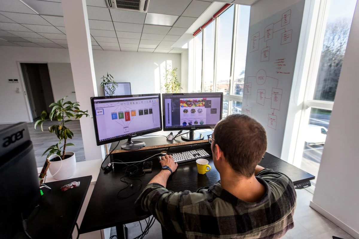 Un prototype interactif réalisé grâce à l’IA
