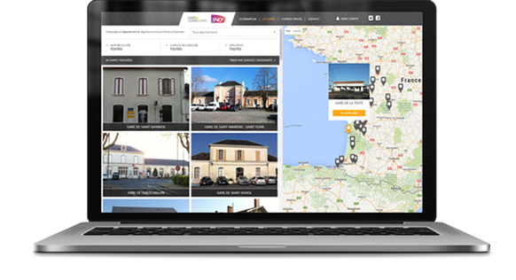 Google Map, notre ami... - SNCF 1001 Gares